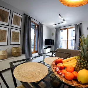  Appartement Browar Lubicz | Balcony | Elevator | Free Garage Polen